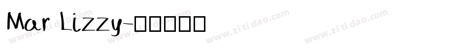 Mar Lizzy字体转换